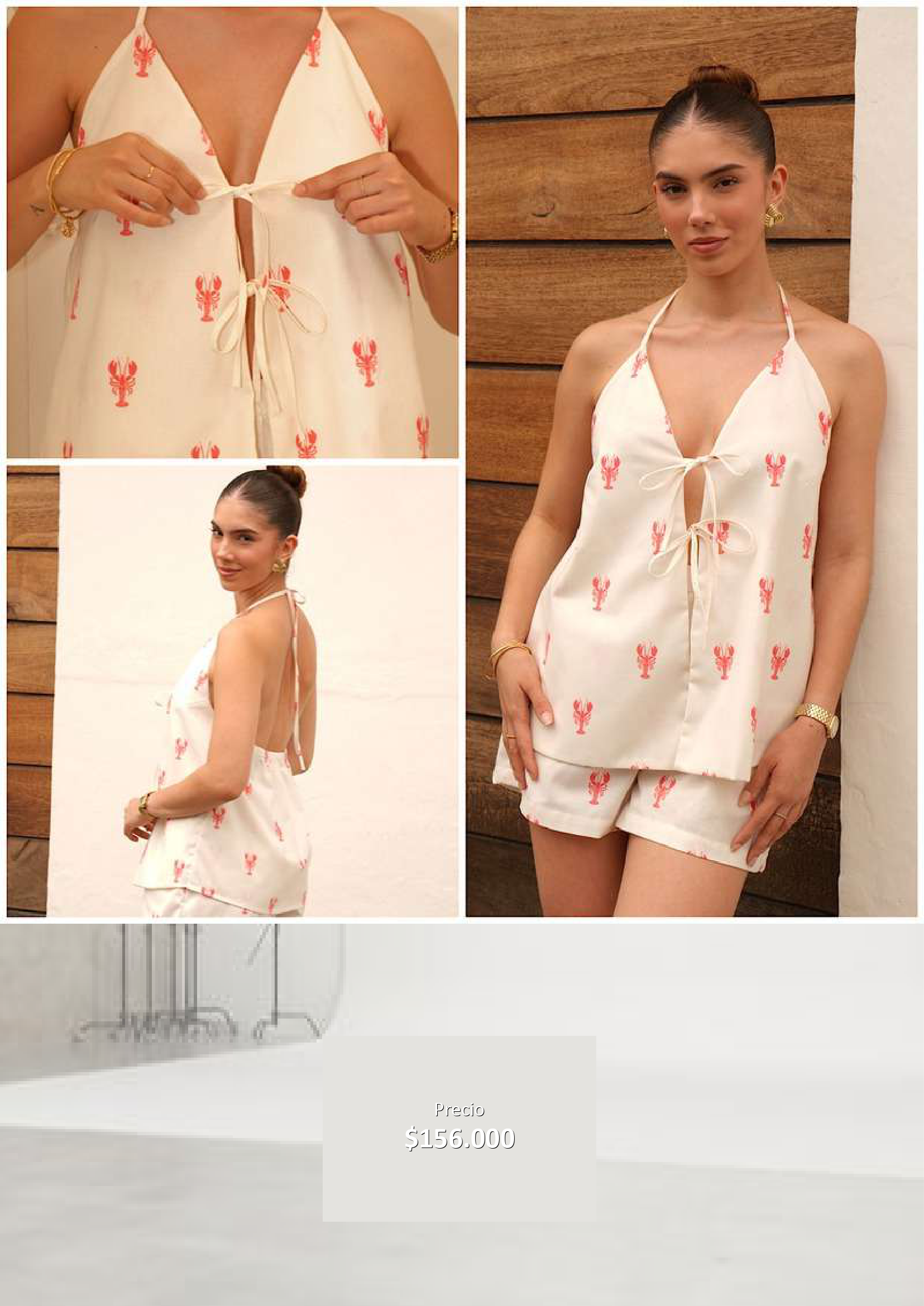 Conjunto de pijama femenino