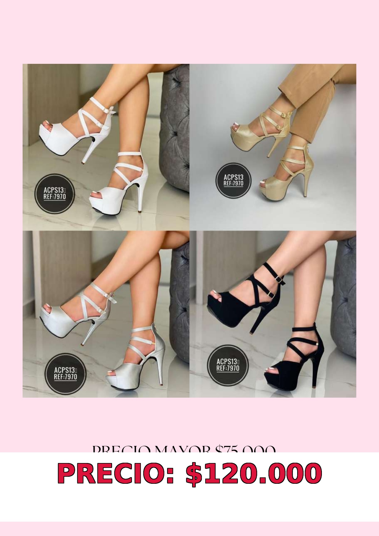 Sandalias de Tacón Alto