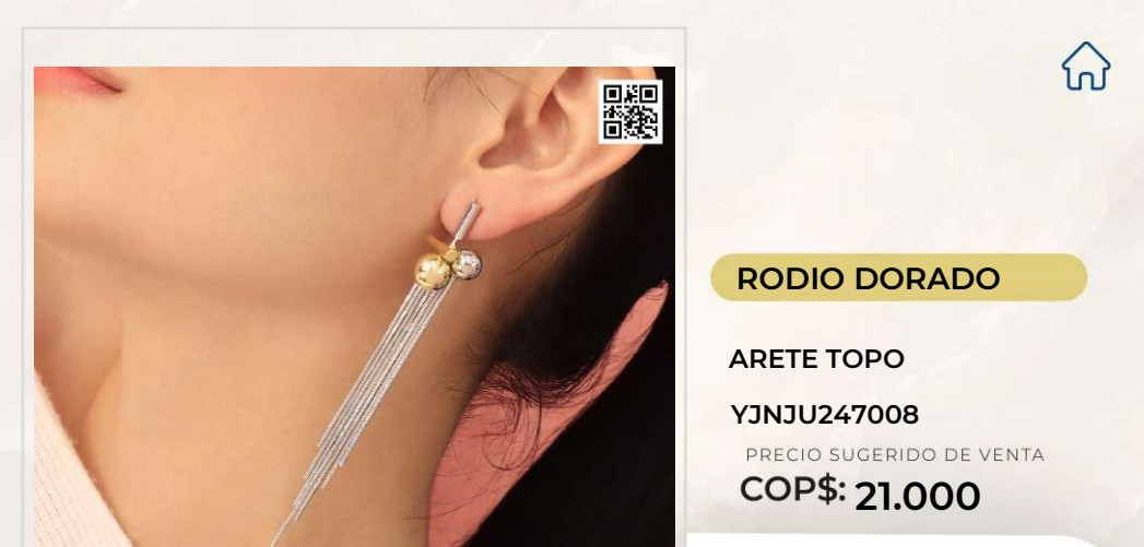 Arete Topo Rodio Dorado