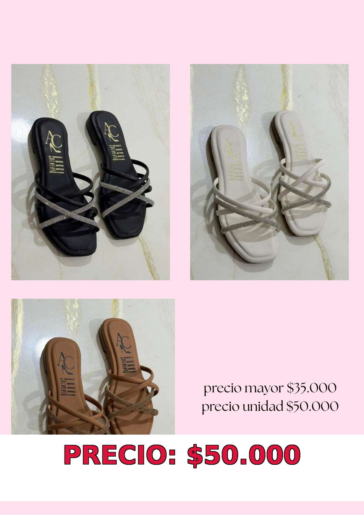 Sandalias Planas AC