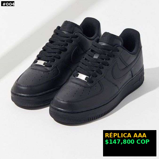 Tenis negros deportivos