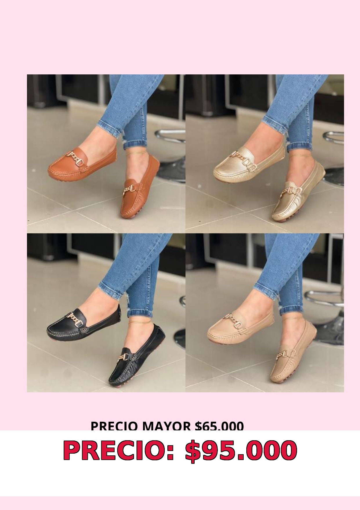 Mocasines para mujer