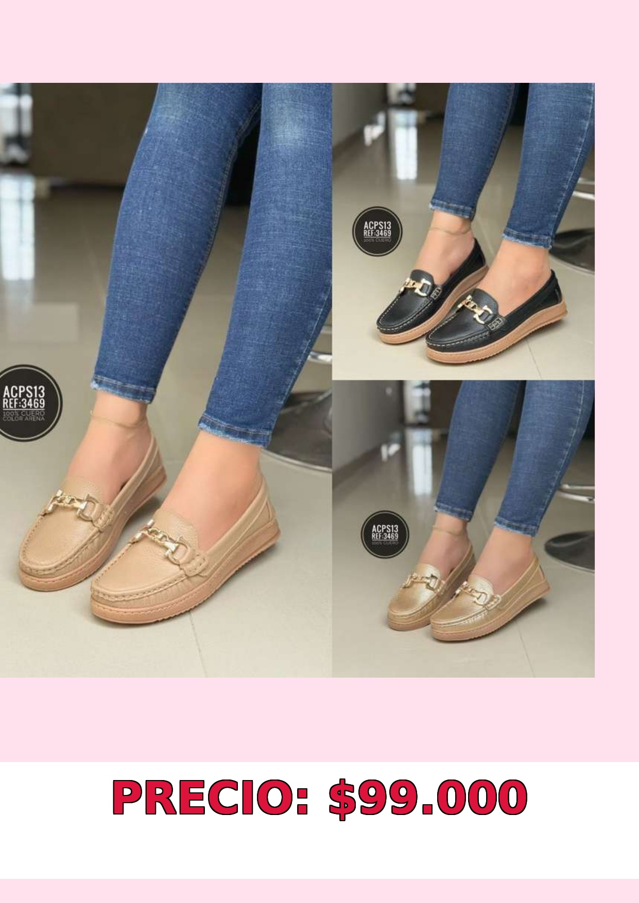 Mocasines Mujer Casual