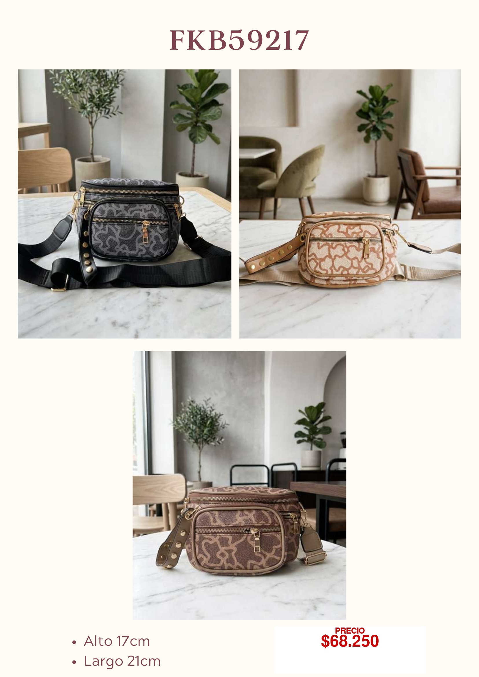 Bolso Estampado FKB59217