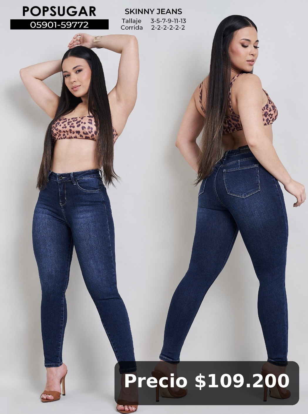 Jeans Skinny Mujer