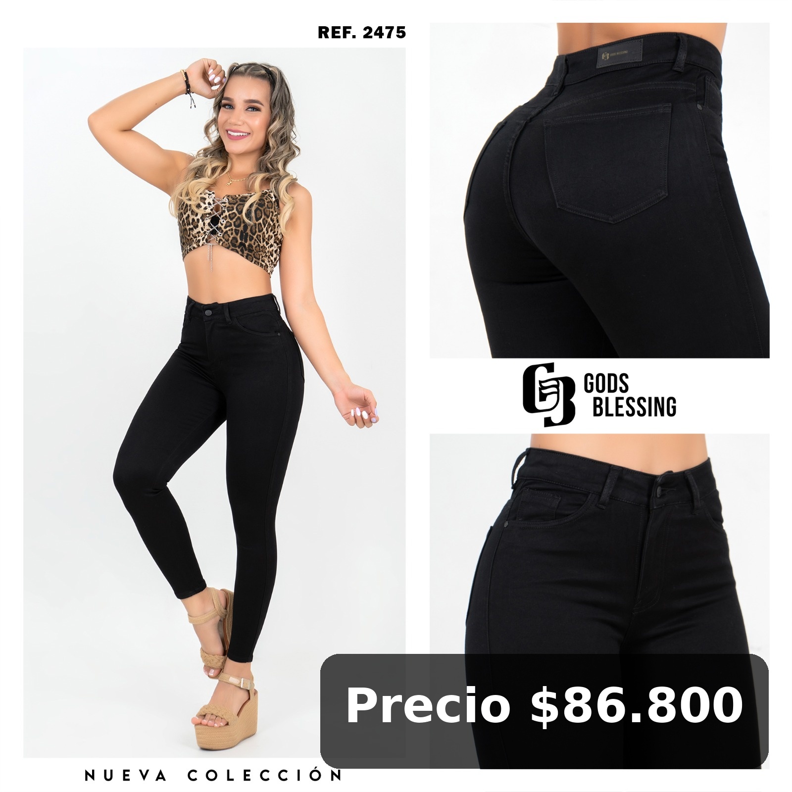 Jean Negro Skinny