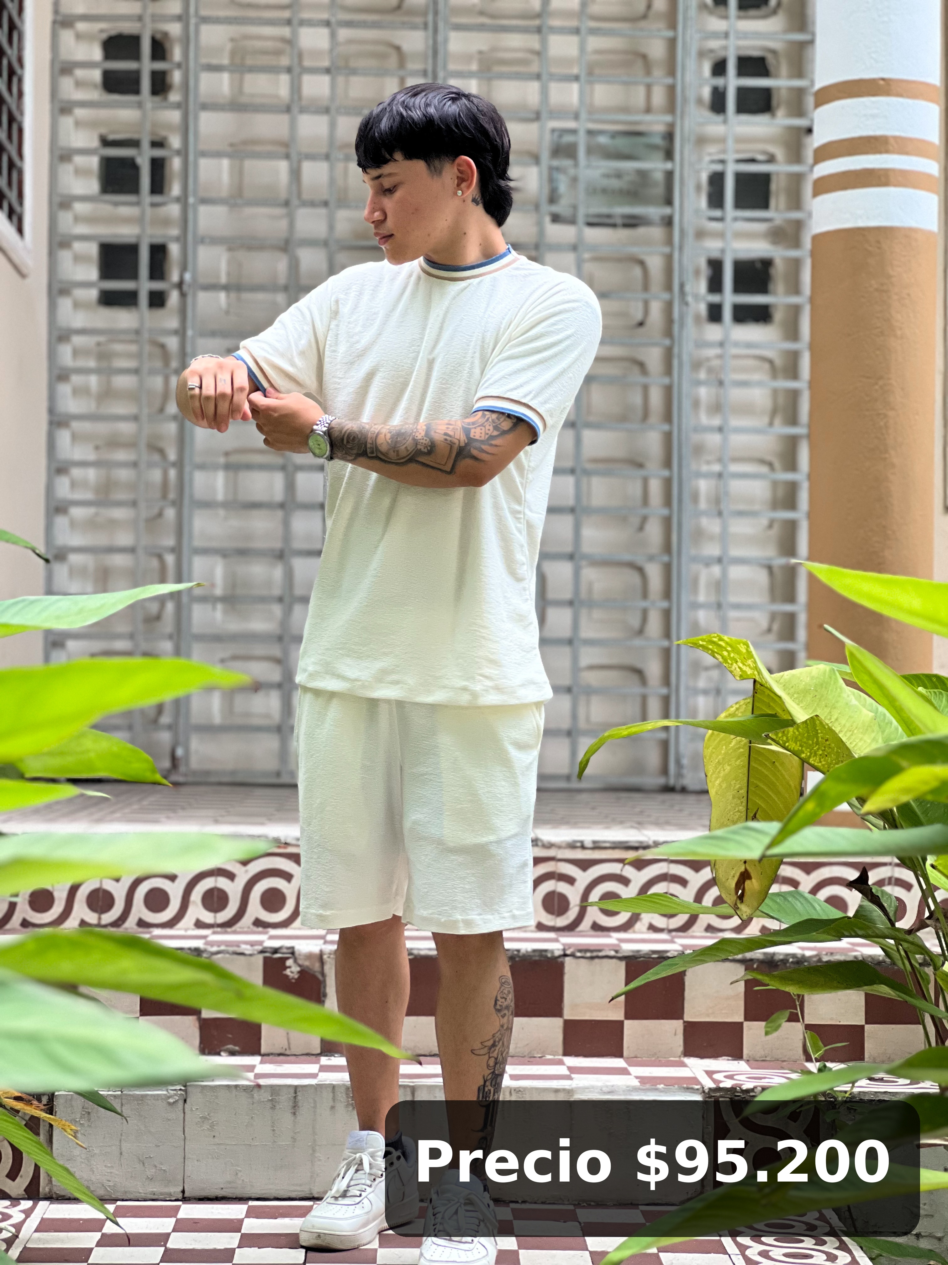 Conjunto Casual Blanco