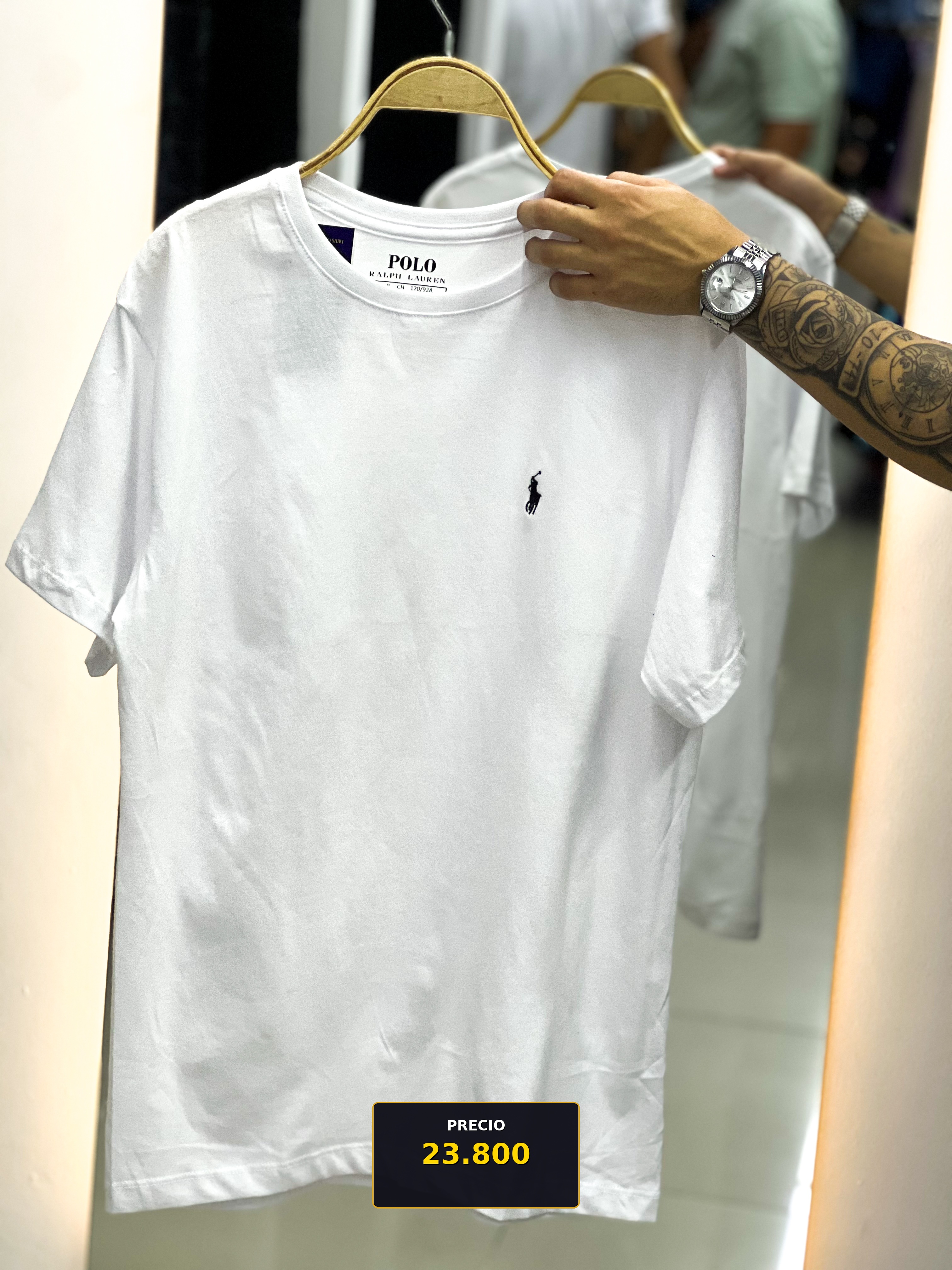 Camiseta Polo Blanca