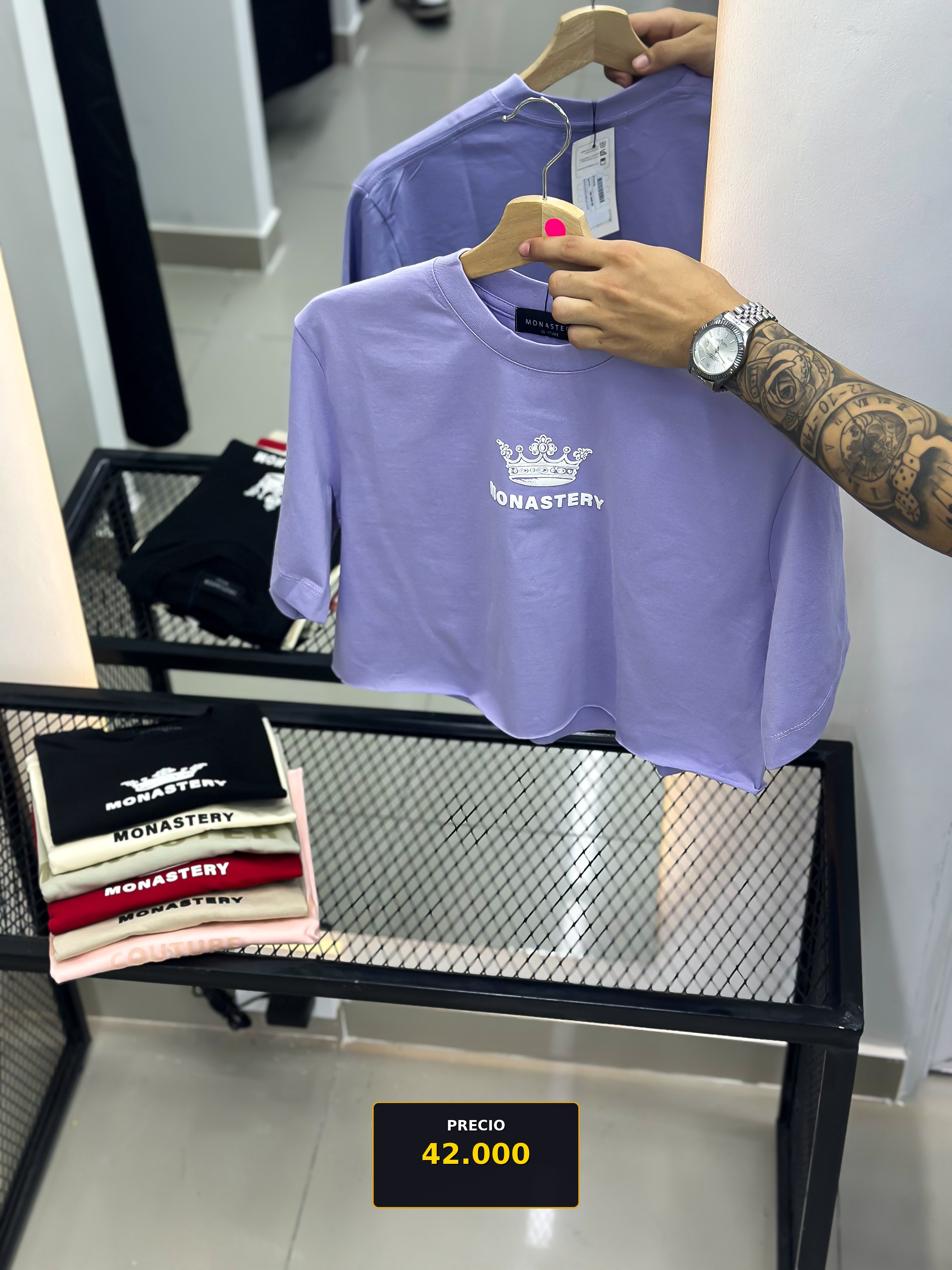 Camiseta Monastery Lavanda