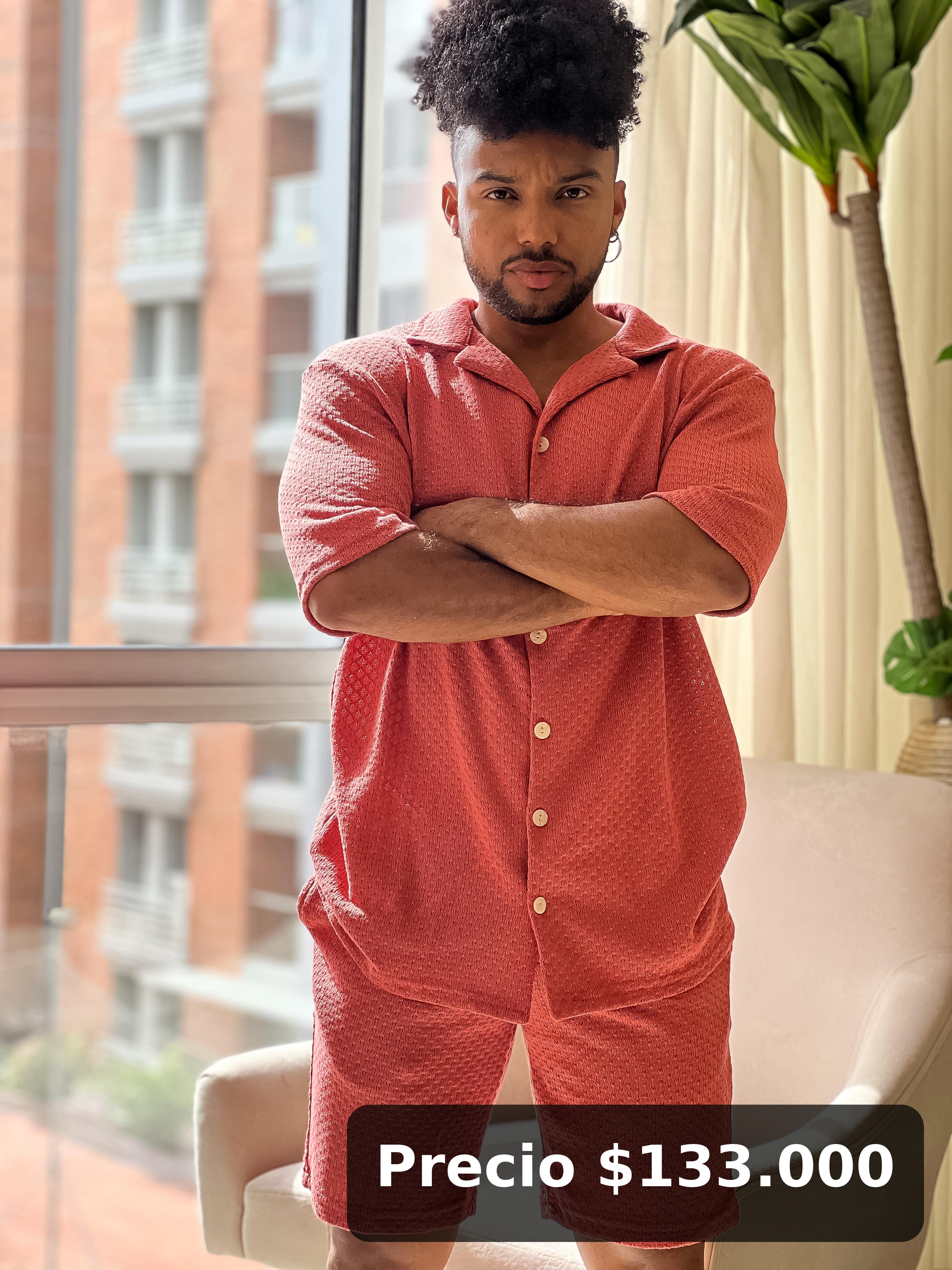 Pijama para hombre en algodón