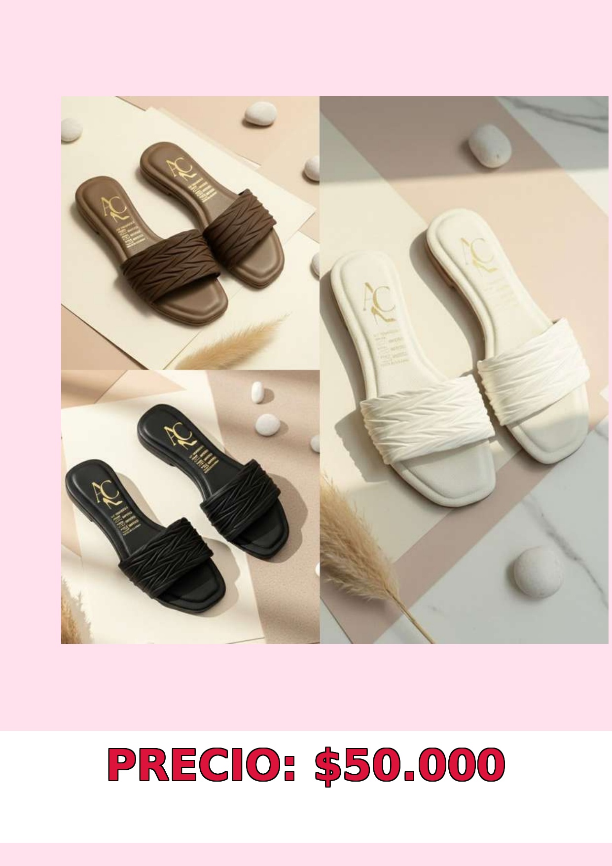 Sandalias Planas Elegantes
