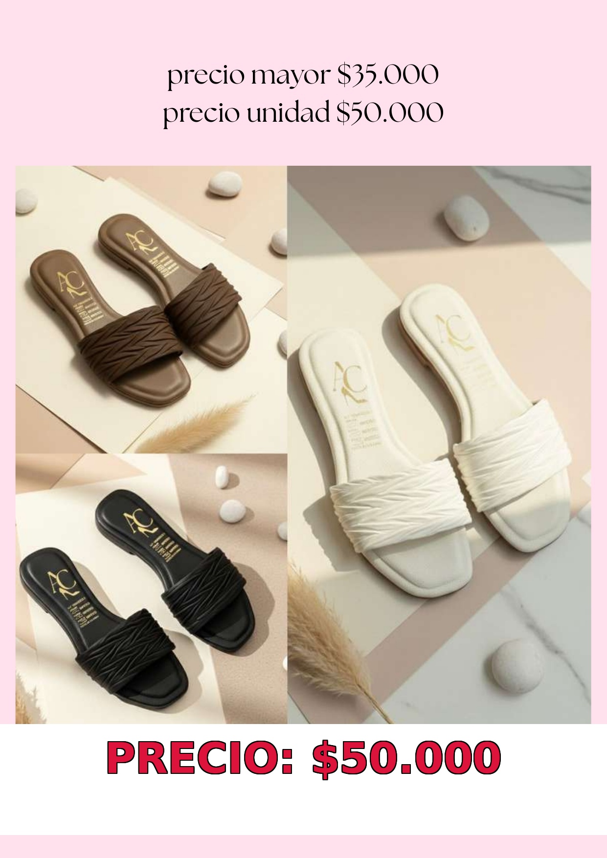 Sandalias Planas Elegantes