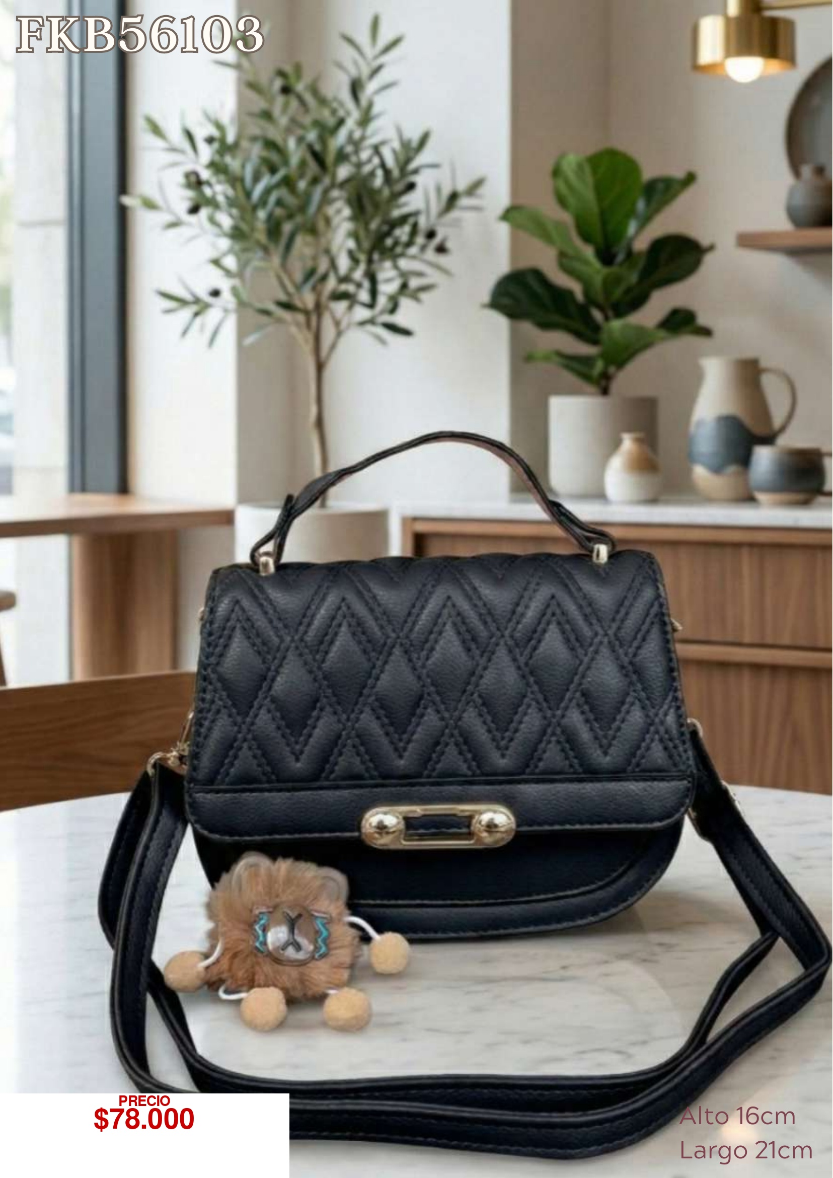 Bolso Negro Elegante