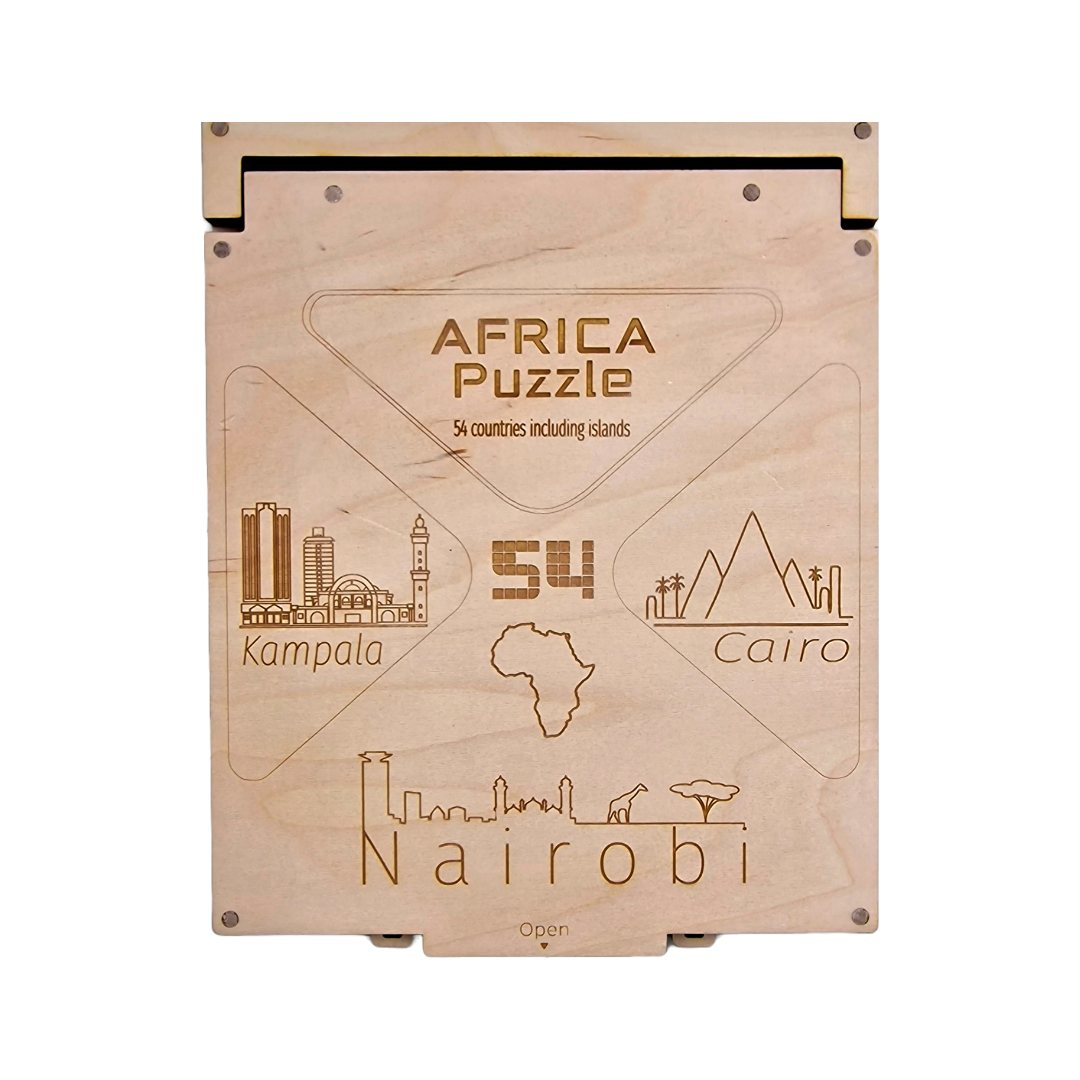 AFRICA WOODEN MAP PUZZLE 