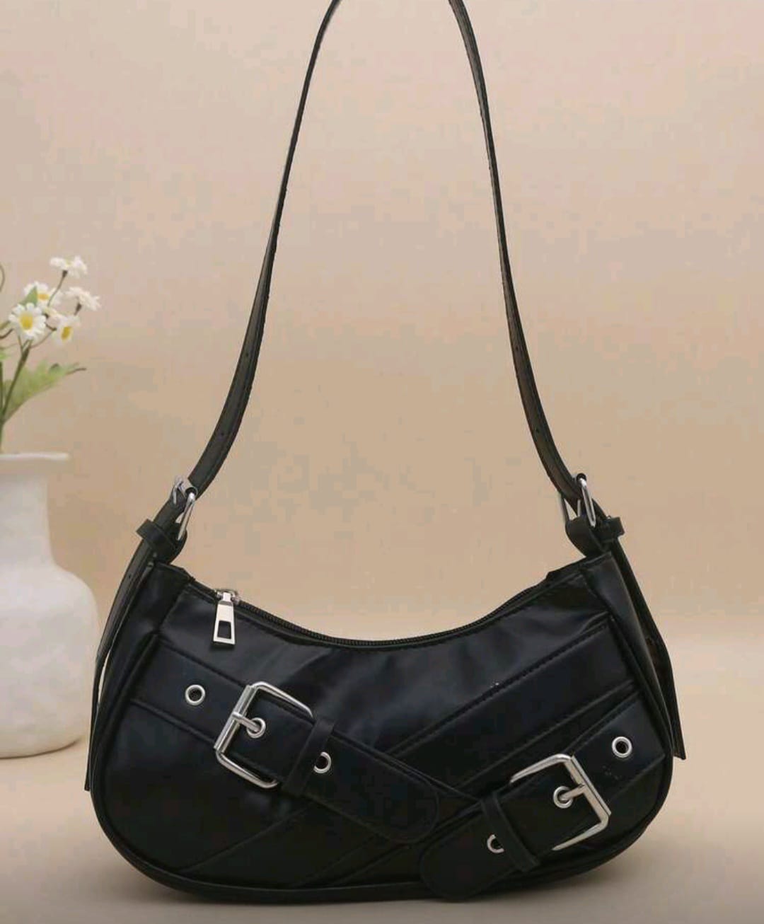 Bolso de Hombro Negro