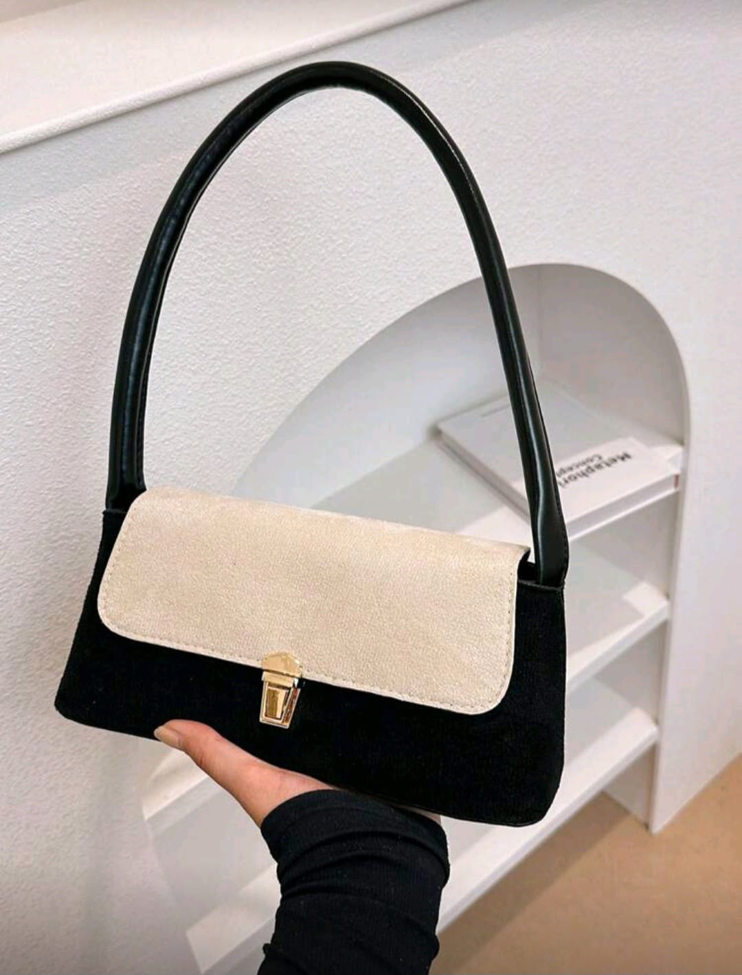 Cartera Elegante Bicolor