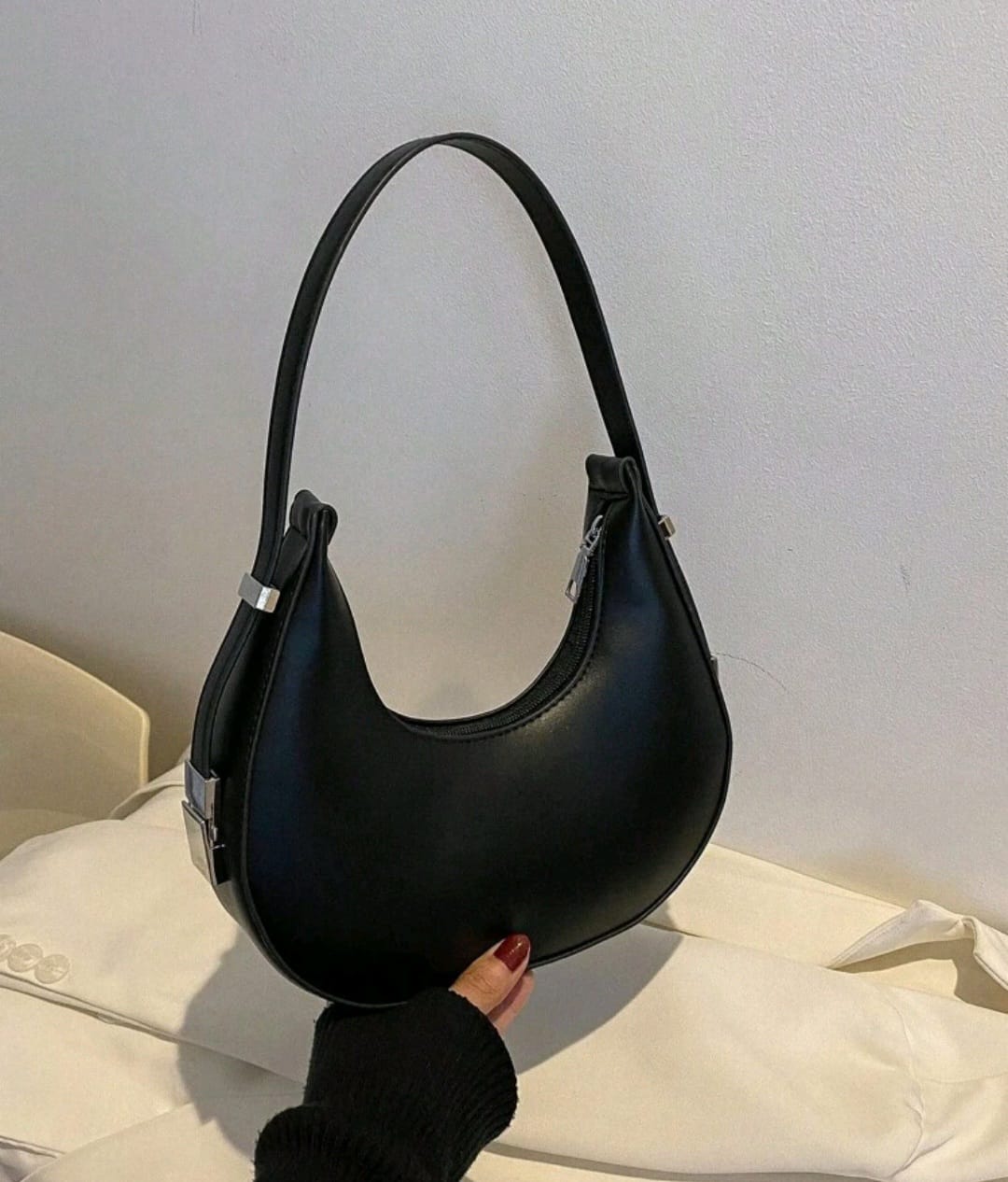 Bolso de Hombro Negro