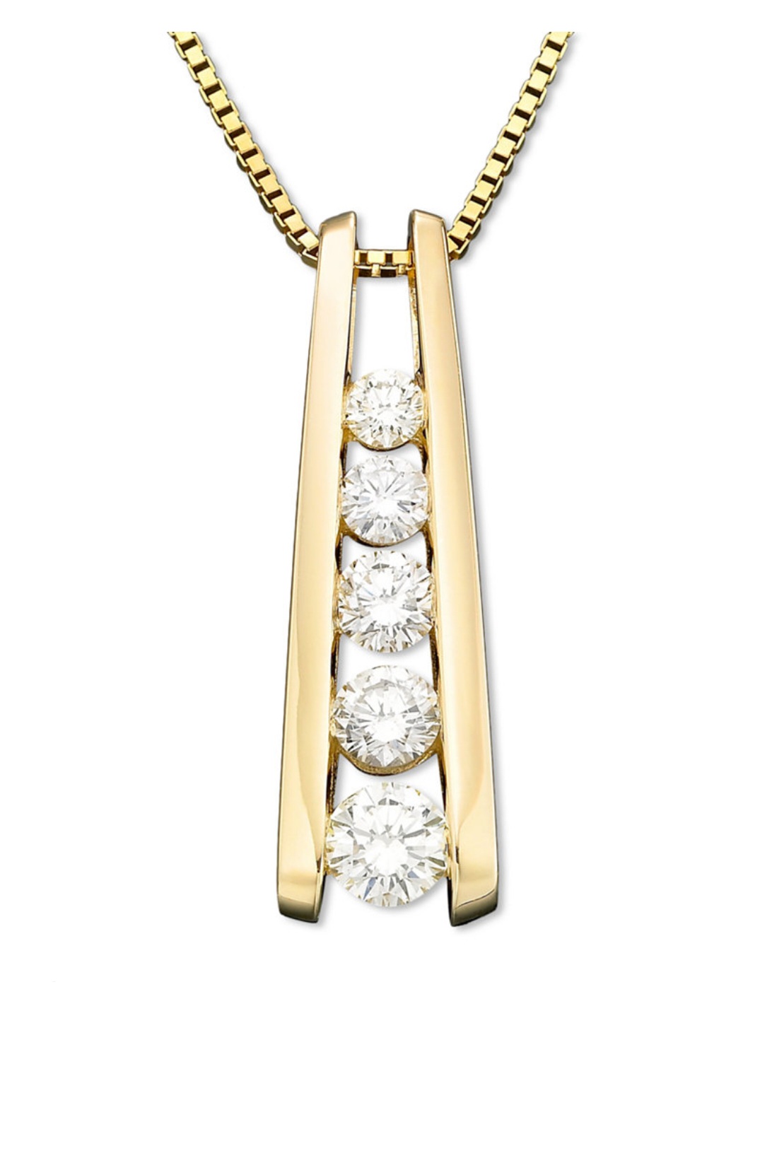 Gold Diamond Necklace