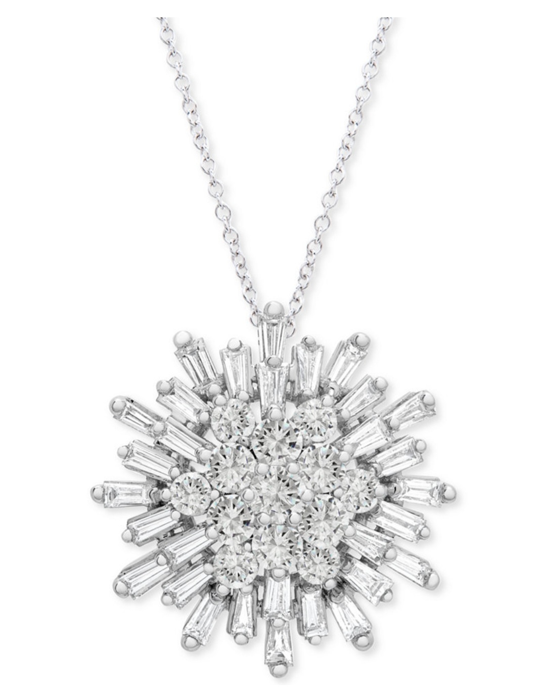 Diamond Starburst Necklace