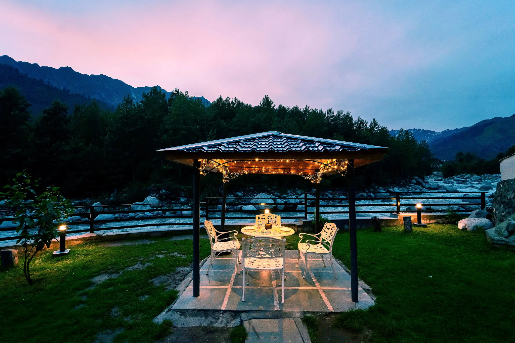 Riverside Evening Luxury Stay Booking