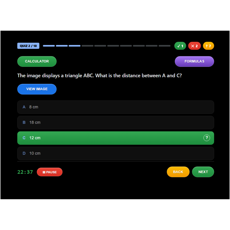 GED Math Practice - 30 Day Full Access.