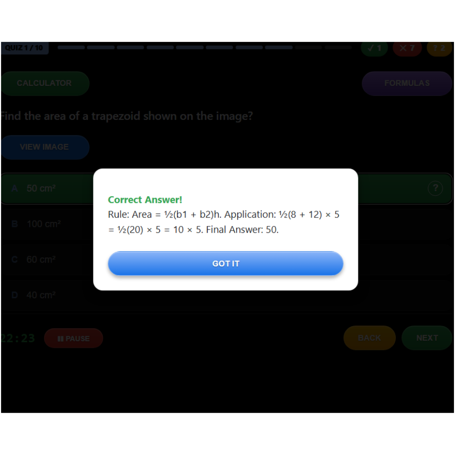 GED Math Practice - 30 Day Full Access.
