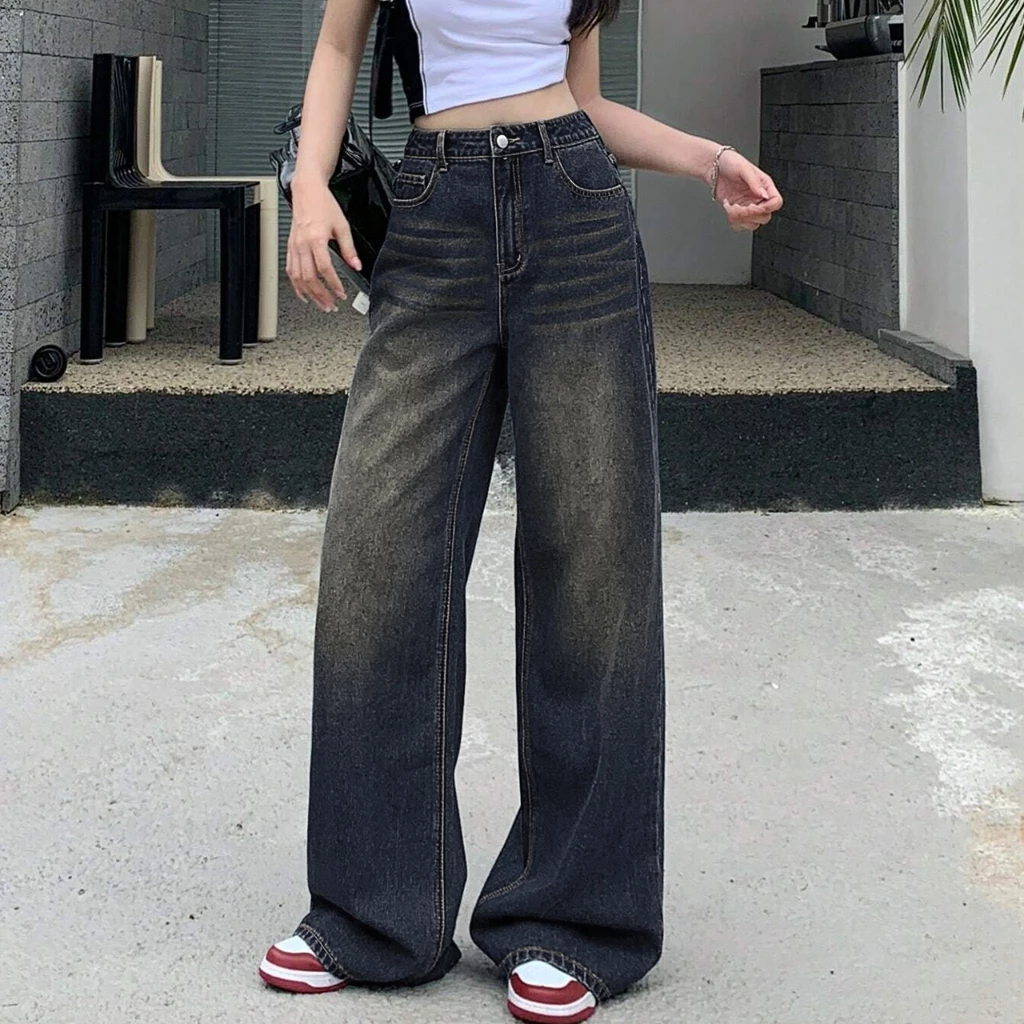 High Waist Wide Leg Jeans