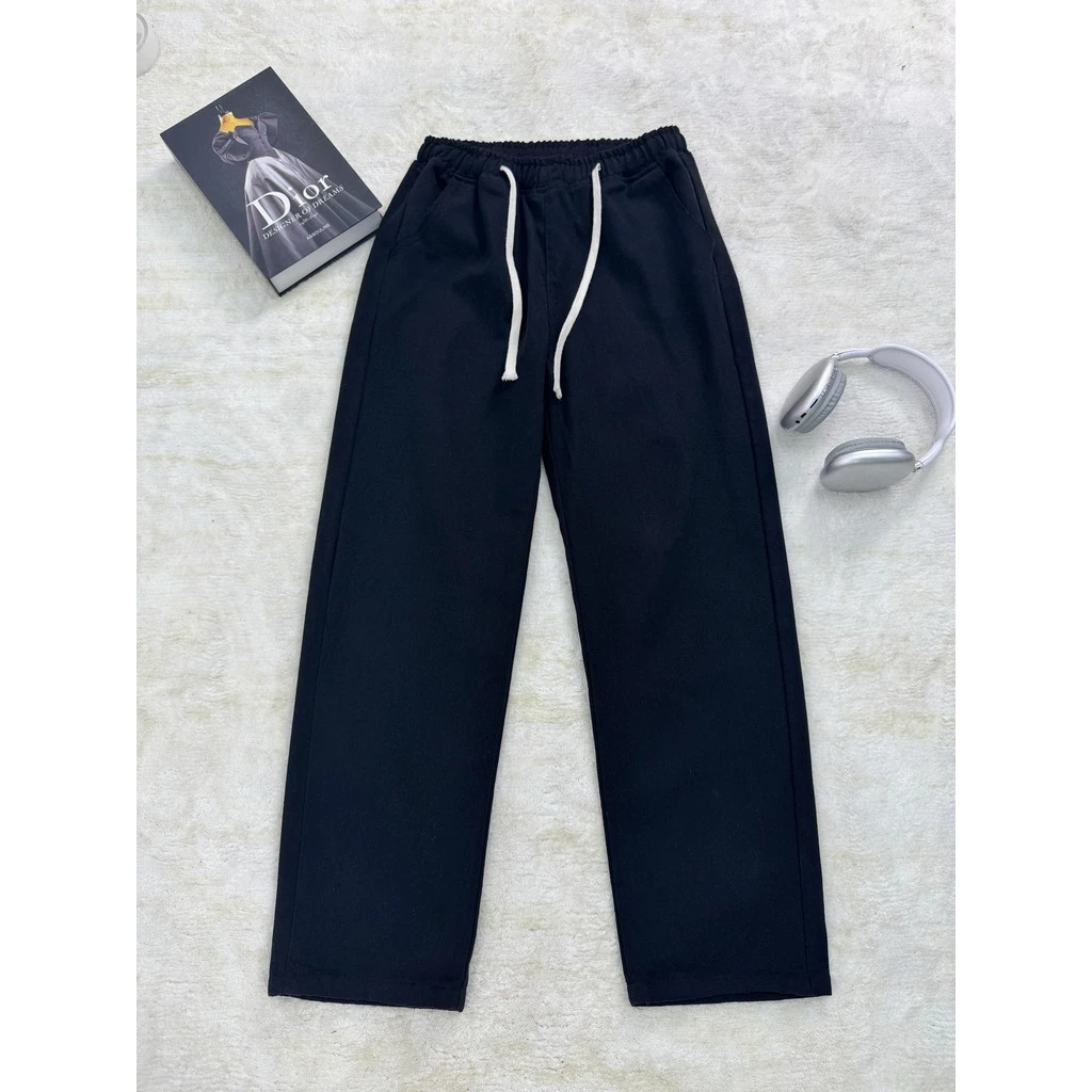 Wide Leg Drawstring Pants