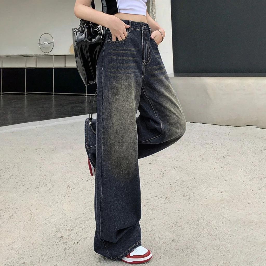 High Waist Wide Leg Jeans