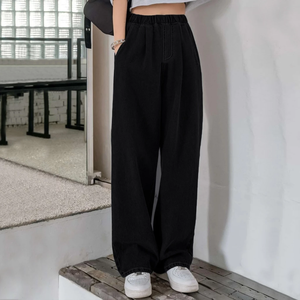 Wide Leg Black Pants