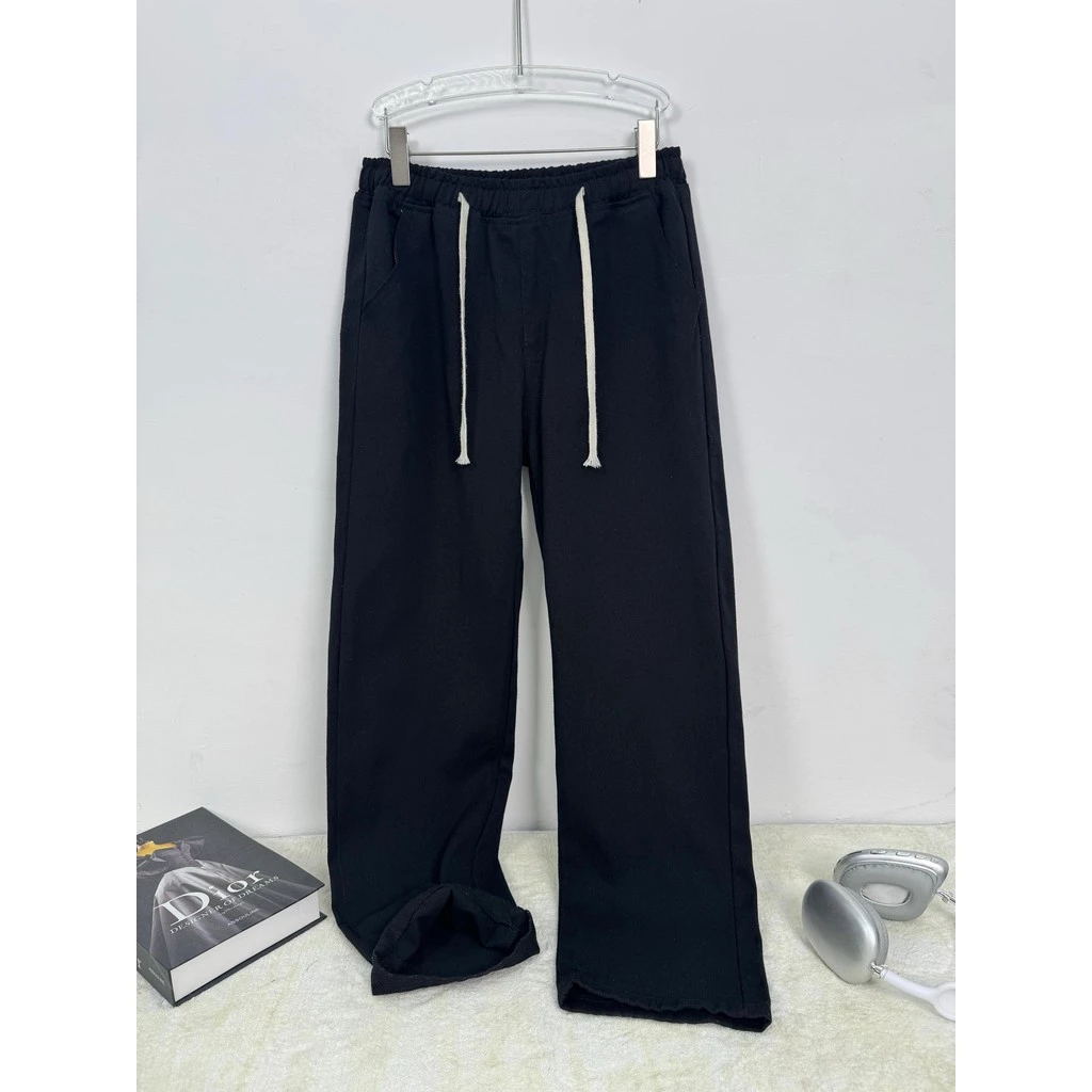 Wide Leg Drawstring Pants