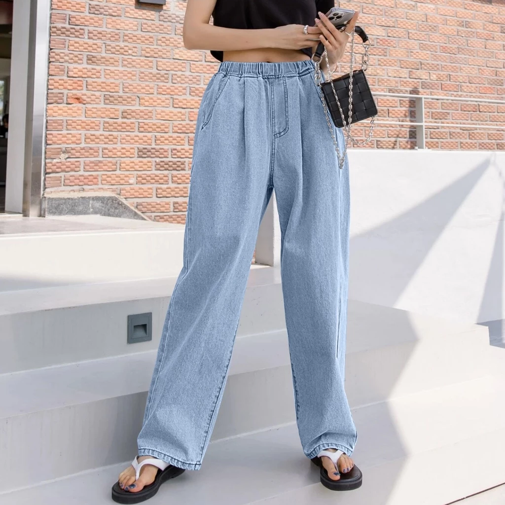 High Waist Wide Leg Jeans