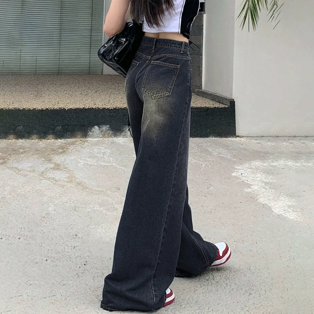 High Waist Wide Leg Jeans