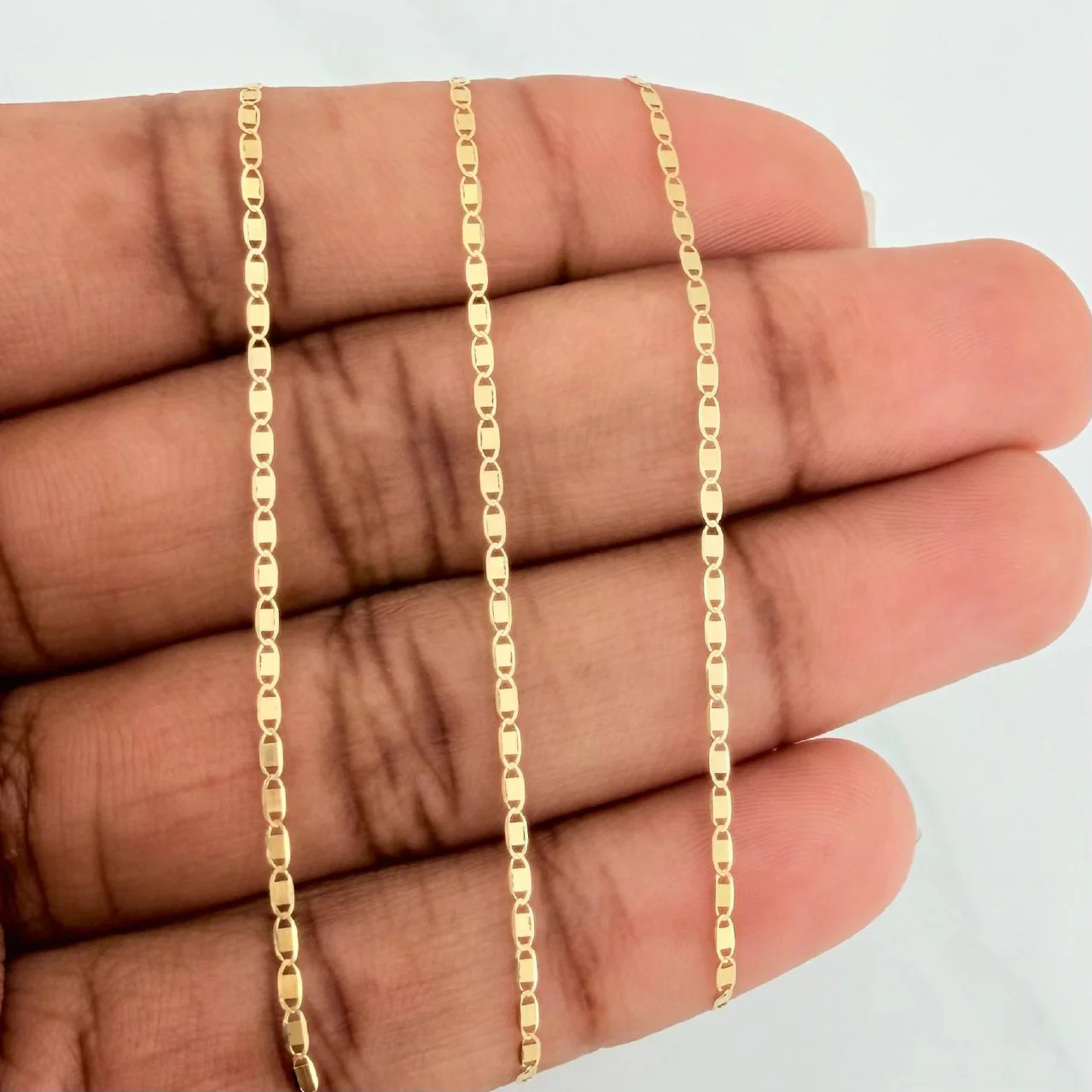 Cadena Escalera Plana 