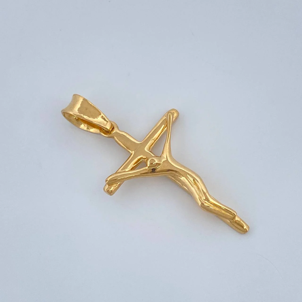 Dije Cruz Cristo 1.25gr / 2.8cm / Oro Amarillo 18K %