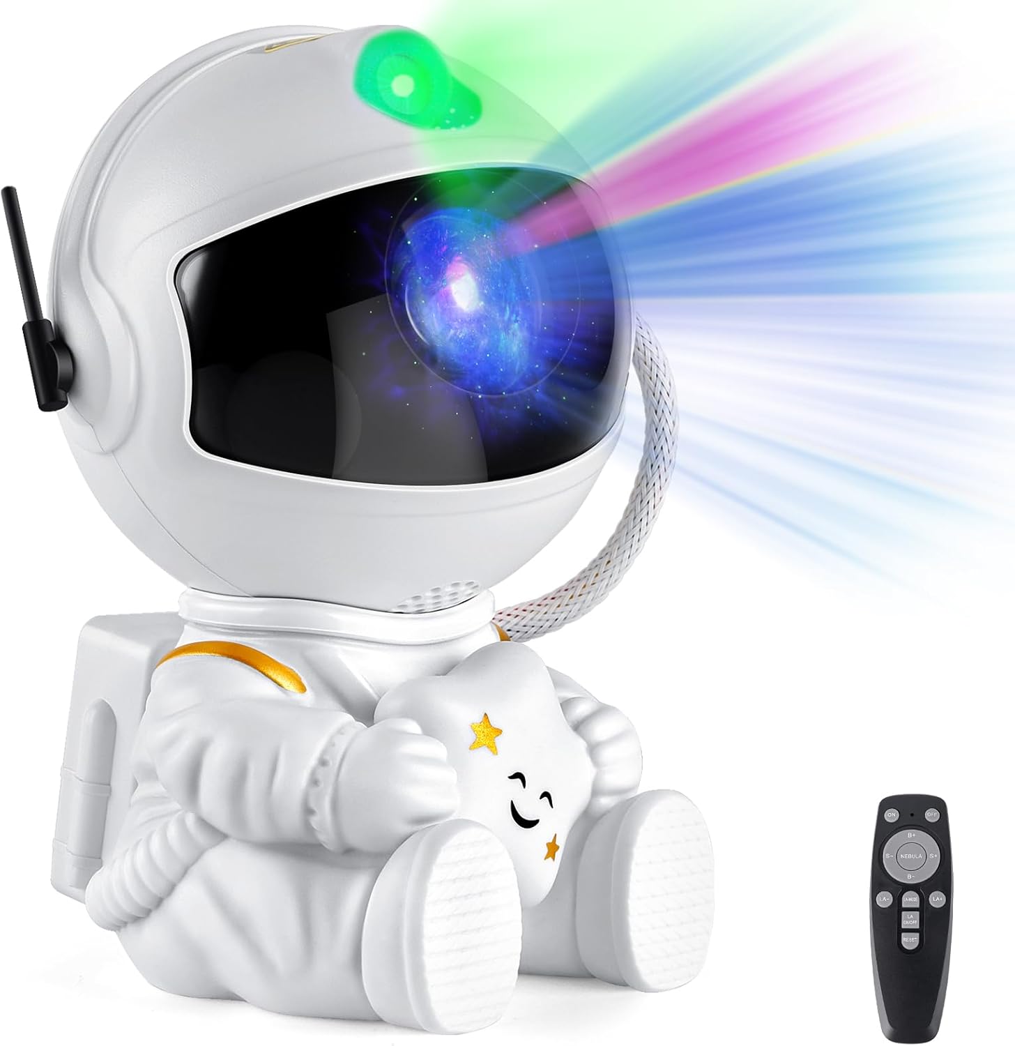 Astronaut Galaxy Projector, Star Projector Galaxy Light, Night Light for Kids, Nebula Ceiling LED Lamp, Room Decor, Gifts for Birthdays