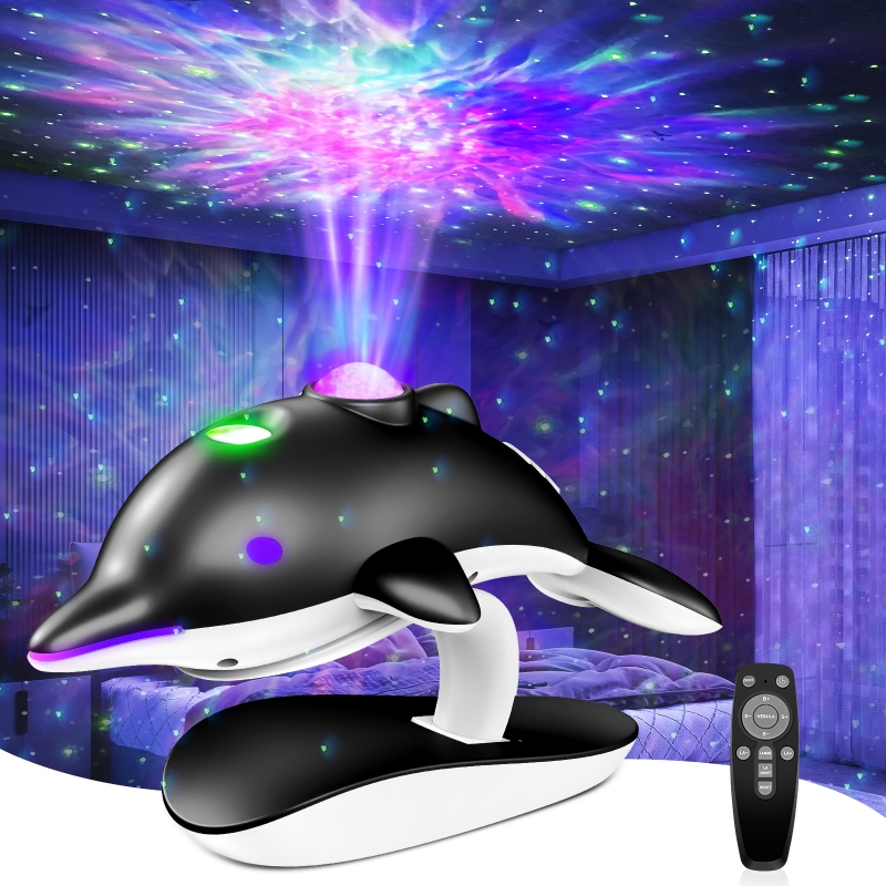 Star Projector Galaxy Night Light - Starry Nebula Ceiling LED Lamp with  Remote, Kids Room Decor Aesthetic