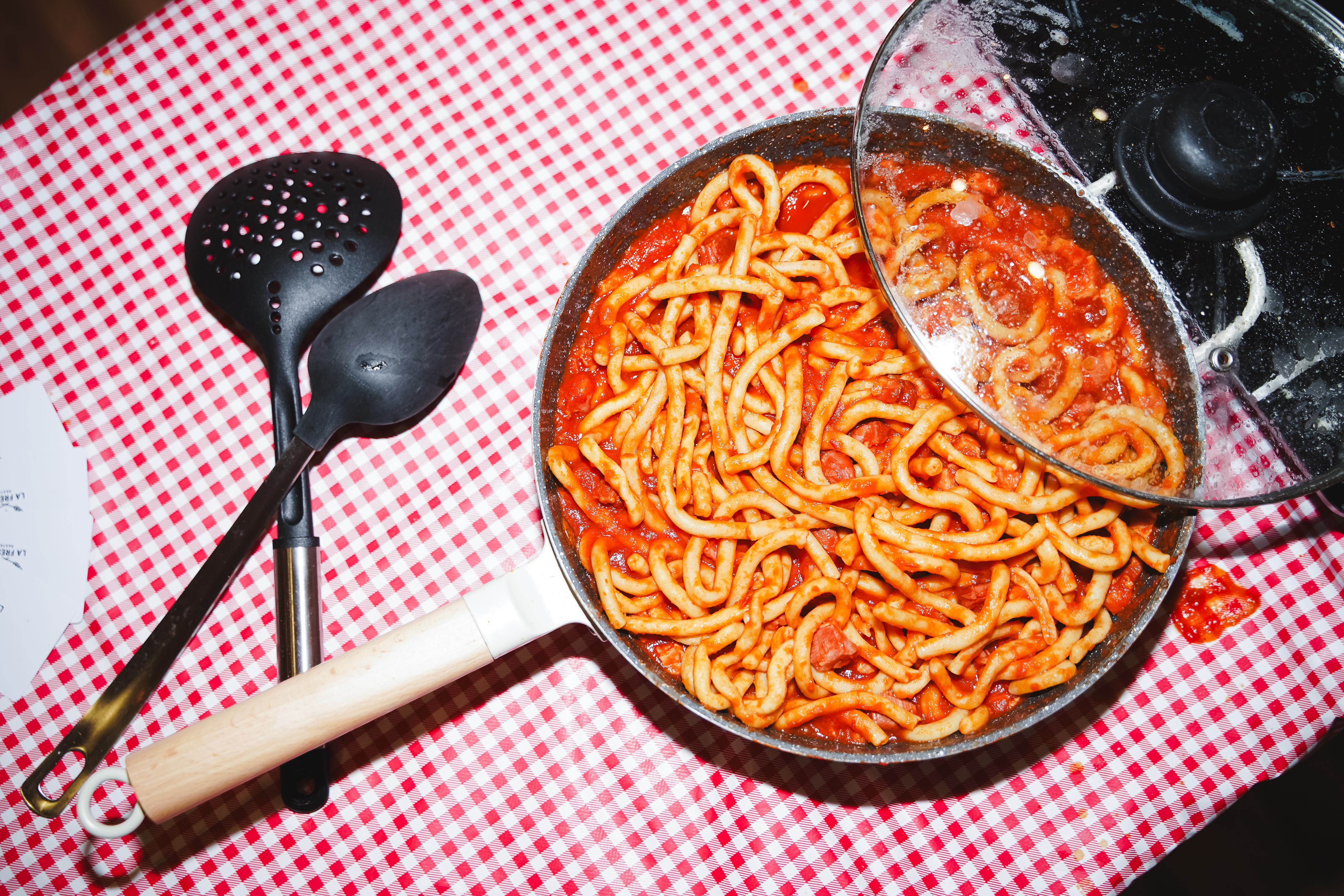 Šviežių makaronų (be įdaro) dirbtuvės