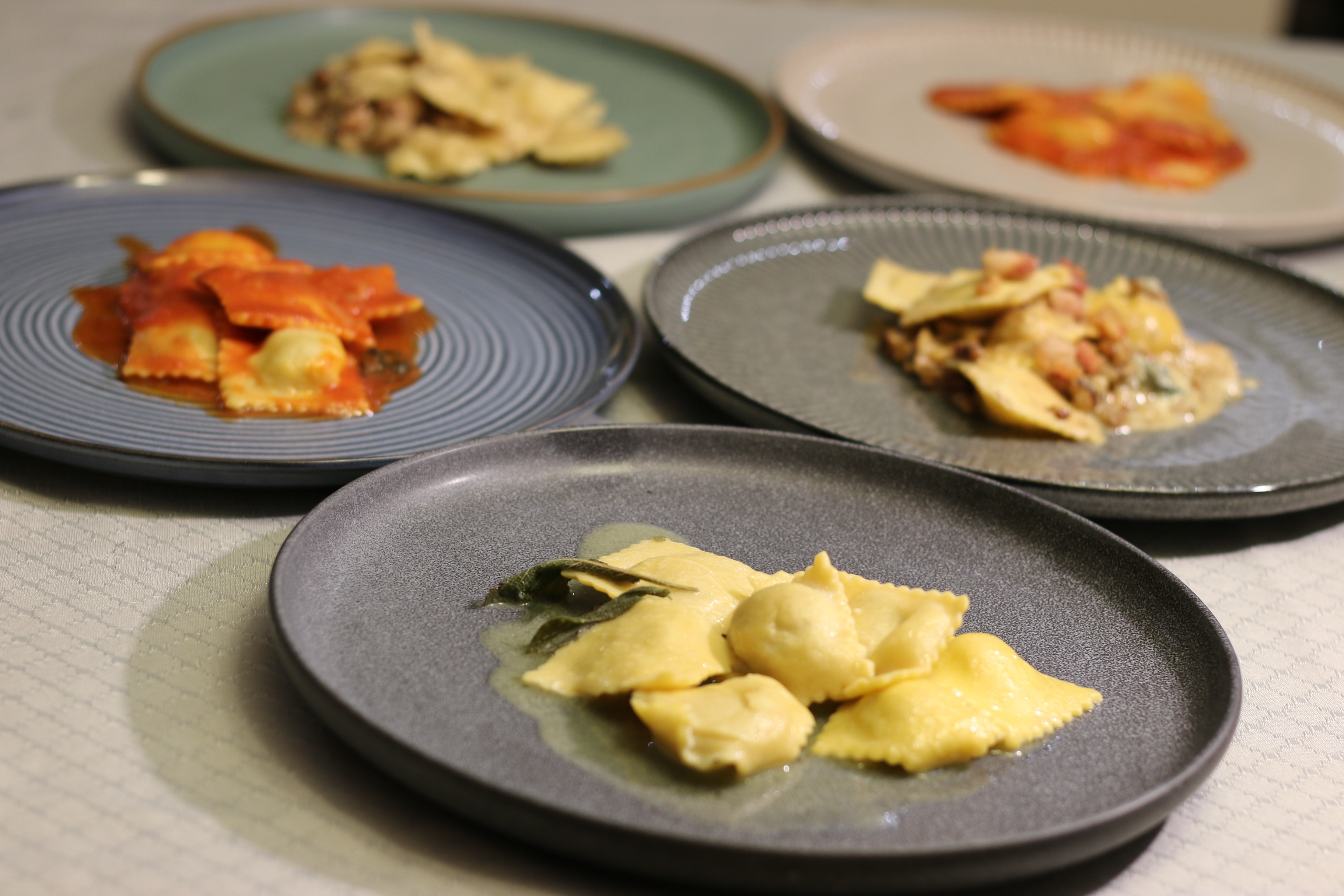 Raviolių (su įdaru) dirbtuvės