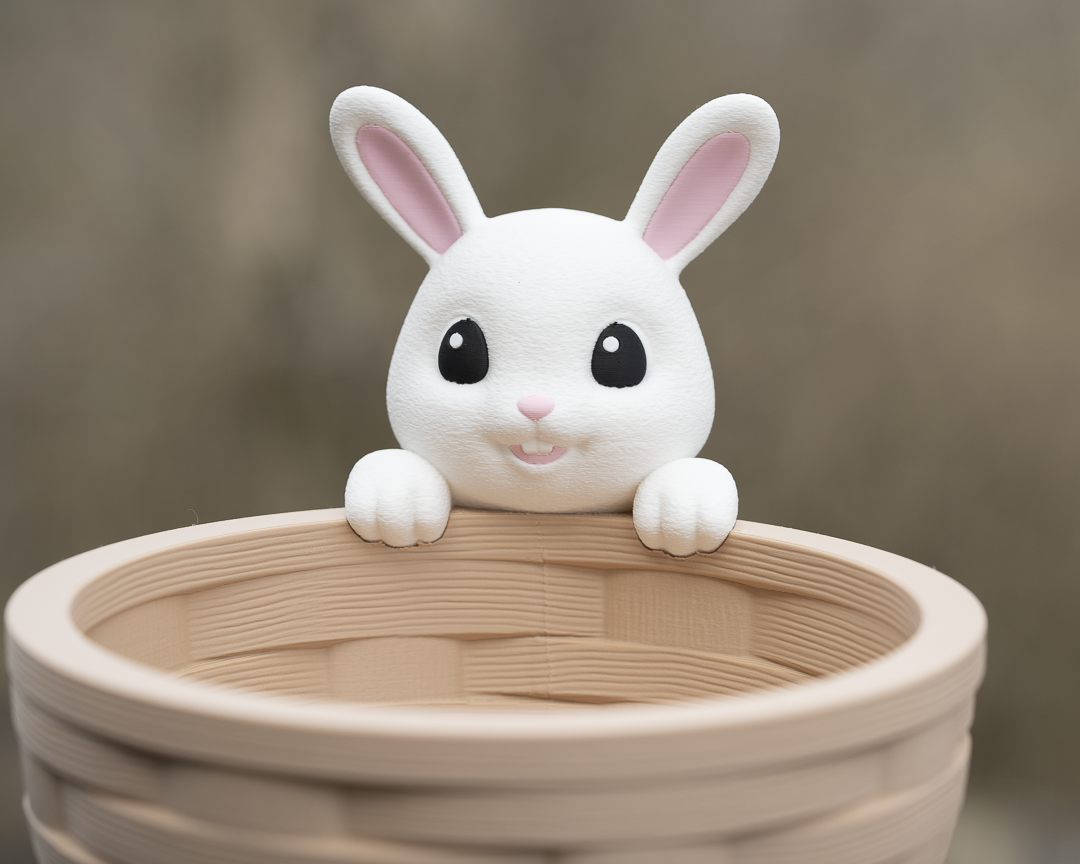 Limited Cute Bunny Basket Preorder