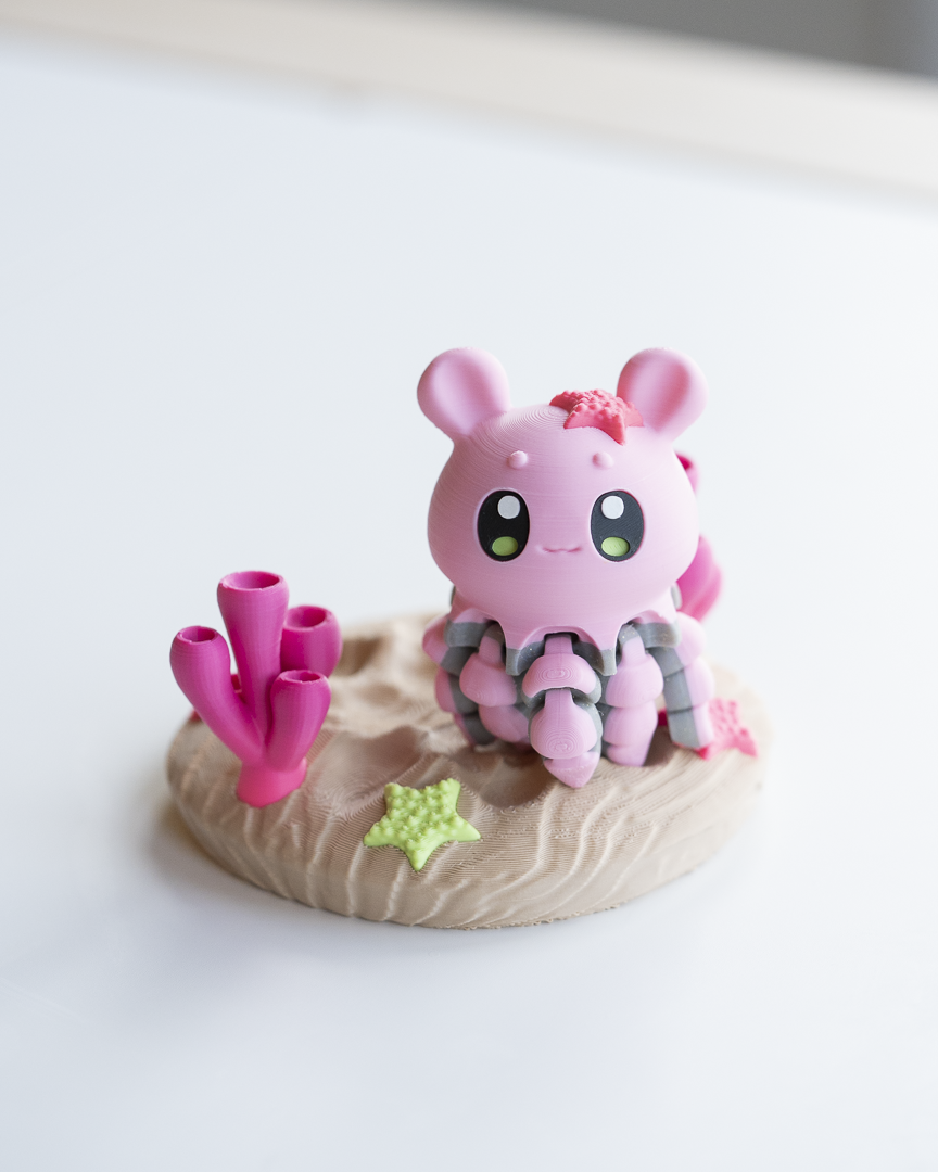 Cute Pink Octopus Set 