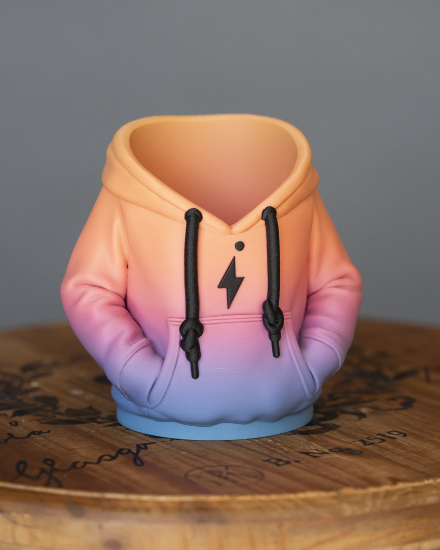 Ignite Gradient Hoodie Pen/Can Holder
