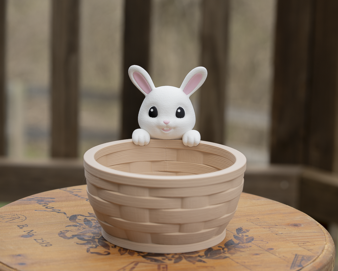Limited Cute Bunny Basket Preorder