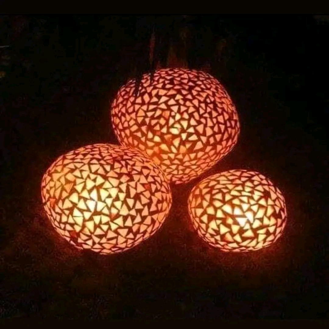 كرات إنارة ديكور