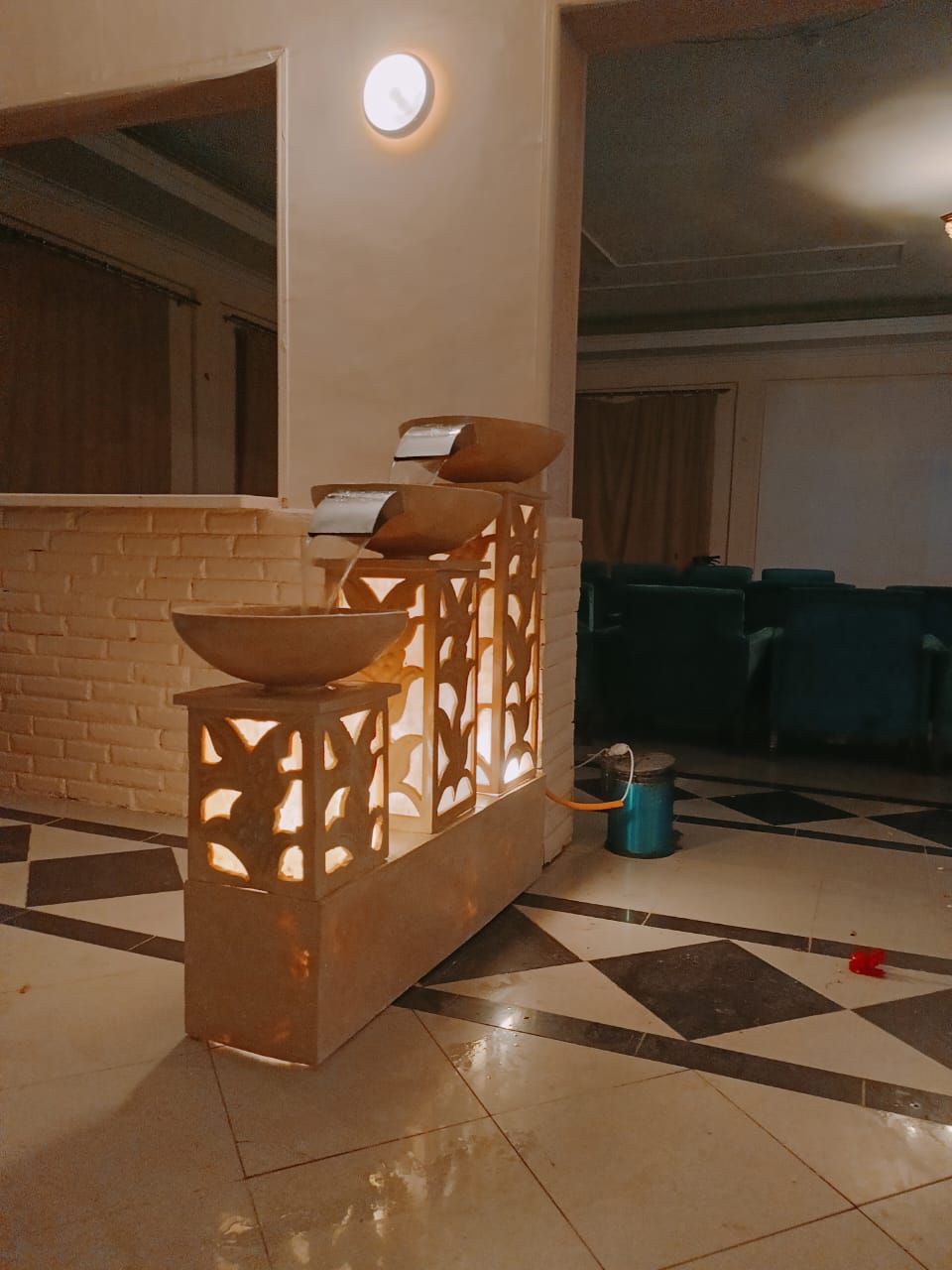 نافورة ديكور عصرية