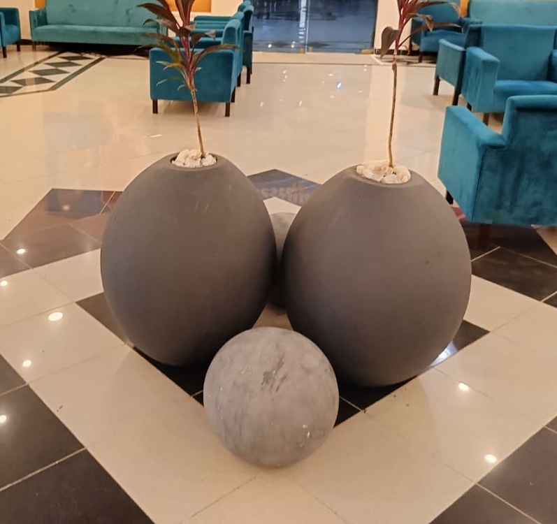 أحواض زراعية كروية