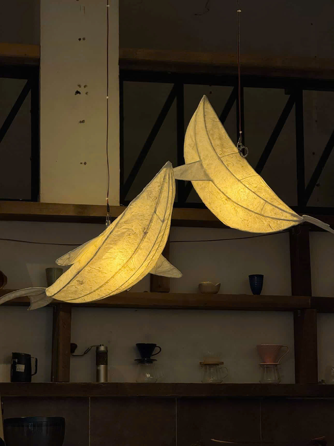 Bộ đèn treo hình cá