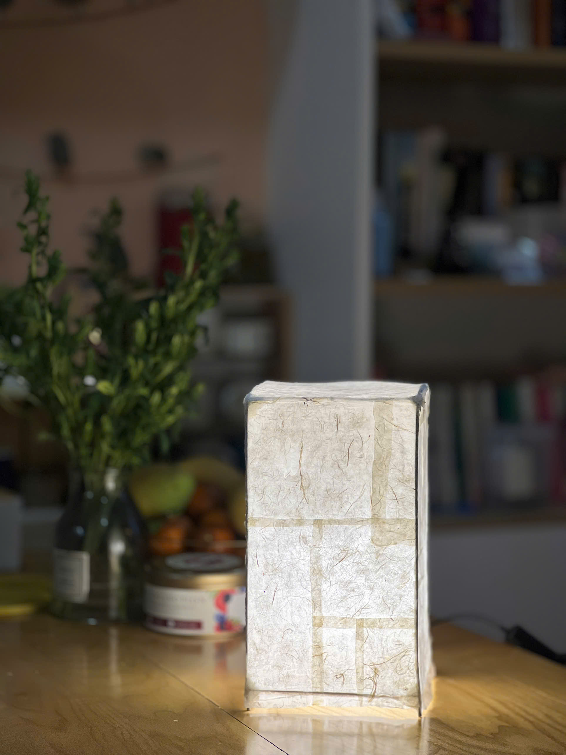 Đèn bàn đèn lồng giấy