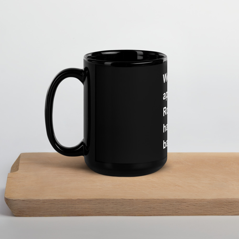 "Well Apparently Rock Bottom Has a Basement" mug
