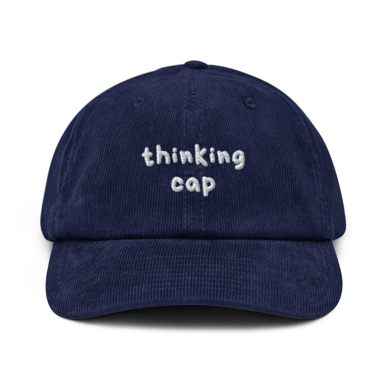 "thinking cap" velvet cap